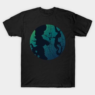 Seattle Map Gradient T-Shirt